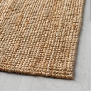 Tapis jute rectangulaire 160 x 230 cm – Image 2