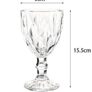 Verre à vin transparent Noa – Image 2